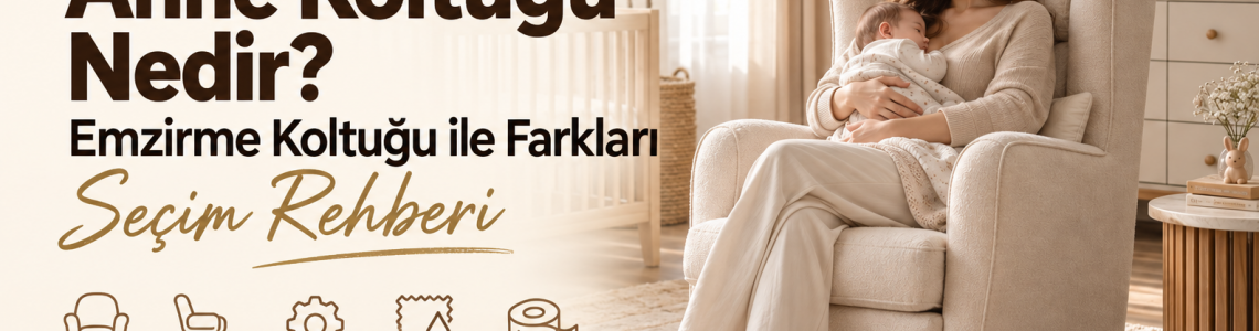 Anne Koltuğu Nedir? Emzirme Koltuğu ile Farkları ve Seçim Rehberi