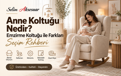 Anne Koltuğu Nedir? Emzirme Koltuğu ile Farkları ve Seçim Rehberi